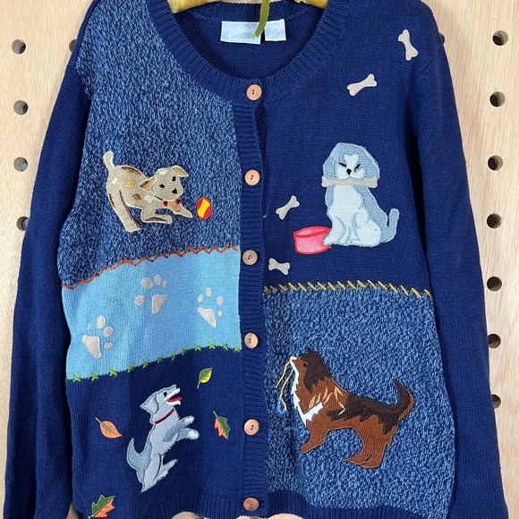 90s dog sweater - Picture 2 of 3